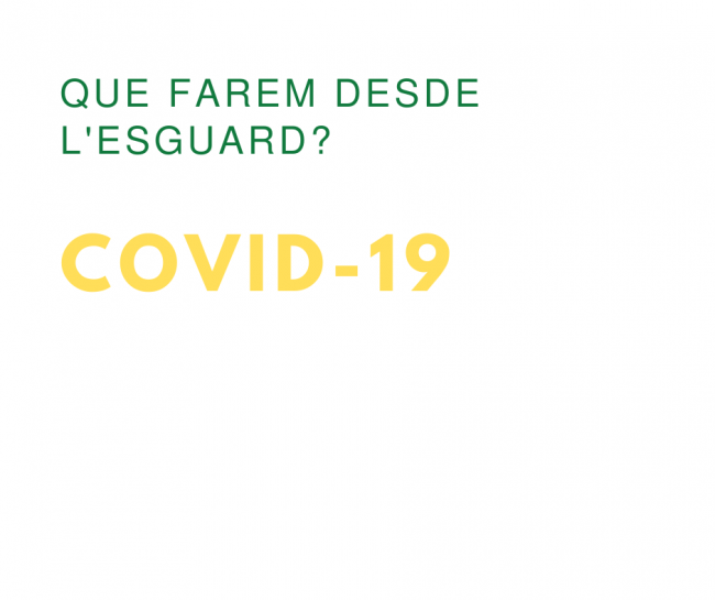 cartell covid-19 Esguard
