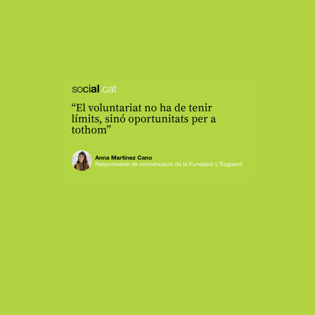 Voluntariat inclusiu: quan les persones amb discapacitat esdevenen agents de canvi