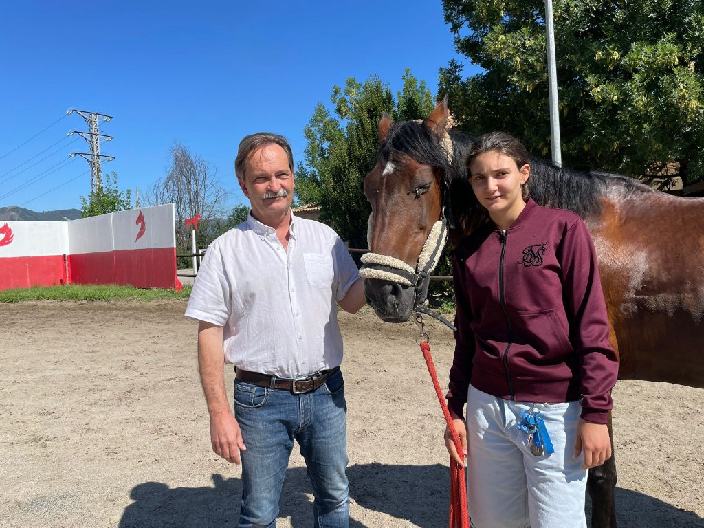 La Judit a EquusVic: Voluntariat que suma, creix i transforma